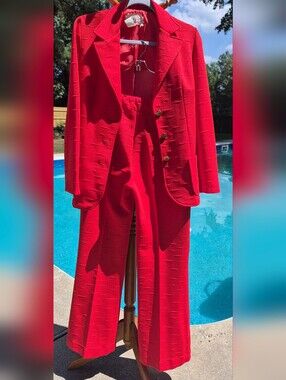 Authentic Pins & Needles 1970s Pantsuit, Women's Size 11-12